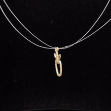 Load image into Gallery viewer, 14K Diamond Cut Apple Teacher Symbol Charm/Pendant Yellow Gold