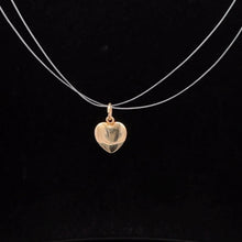 Load image into Gallery viewer, 14K Puffy Heart Love Symbol Romantic Charm/Pendant Yellow Gold