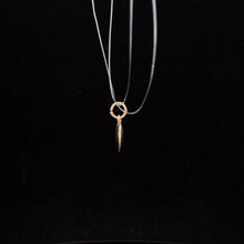 Load image into Gallery viewer, 14K Puffy Heart Love Symbol Romantic Charm/Pendant Yellow Gold