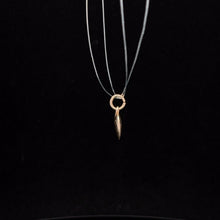 Load image into Gallery viewer, 14K Puffy Heart Love Symbol Romantic Charm/Pendant Yellow Gold
