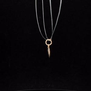 14K Puffy Heart Love Symbol Romantic Charm/Pendant Yellow Gold
