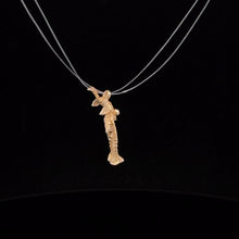 Load image into Gallery viewer, 14K Florida Palm Tree Tropical Travel Charm/Pendant Yellow Gold
