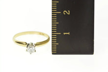 Load image into Gallery viewer, 14K 0.25 Ct Diamond Classic 1950&#39;s Engagement Ring Size 6.25 Yellow Gold