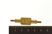 Load image into Gallery viewer, 10K Delta Kappa Gamma Female Educator Bar Pin/Brooch Yellow Gold