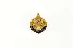 10K United States Steel 30 Year Service Lapel Pin/Brooch Yellow Gold