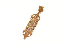 Load image into Gallery viewer, Ornate Scrollwork Chain Elaborate Watch Fob