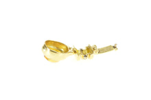 Load image into Gallery viewer, 18K Oval Citrine Cabochon Diamond Enhancer Pendant Yellow Gold