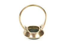 Load image into Gallery viewer, 14K Bloodstone 1960&#39;s Retro Statement Cocktail Ring Size 8.5 Yellow Gold