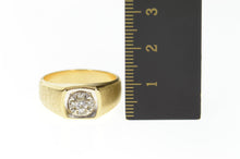 Load image into Gallery viewer, 14K 0.20 Ctw Diamond Cluster Men&#39;s Wedding Ring Size 9.75 Yellow Gold