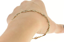 Load image into Gallery viewer, 10K 1.44 Ctw Diamond Wavy Channel Tennis Bracelet 8.5&quot; Yellow Gold