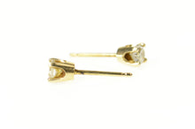 Load image into Gallery viewer, 14K 0.30 Ctw Diamond Solitaire Classic Stud Earrings Yellow Gold