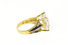 Load image into Gallery viewer, 10K Solitaire Emerald Classic Travel Engagement Ring Size 6 Yellow Gold