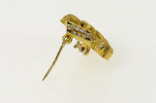 Load image into Gallery viewer, 14K Alpha Kappa Kappa Victorian Seed Pearl Lapel Pin/Brooch Yellow Gold