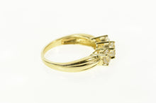 Load image into Gallery viewer, 10K Three Stone Classic Travel Engagement Ring Size 8 Yellow Gold
