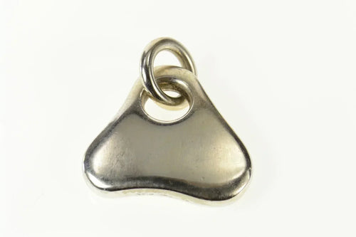 Sterling Silver Georg Jensen Curvy Statement 463B Designer Pendant