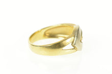 Load image into Gallery viewer, 14K Two Tone Geometric Knot Design Statement Ring Size 9.75 Yellow Gold