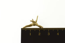 Load image into Gallery viewer, 14K Satin Finish Mallard Duck Ornate Lapel Pin/Brooch Yellow Gold