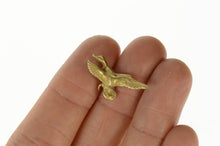 Load image into Gallery viewer, 14K Satin Finish Mallard Duck Ornate Lapel Pin/Brooch Yellow Gold