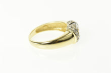 Load image into Gallery viewer, 14K Classic Ornate Fancy Travel Engagement Ring Size 8.25 Yellow Gold