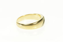 Load image into Gallery viewer, 14K Classic Diamond Simple Wedding Band Ring Size 6.25 Yellow Gold