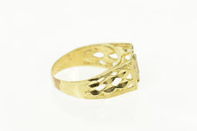 Load image into Gallery viewer, 10K L Squared Monogram Initial Letter Name Ring Size 6 Yellow Gold