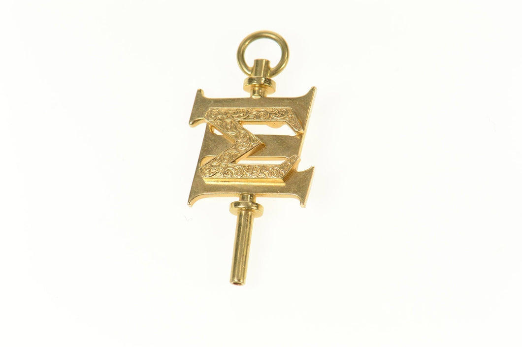 10K Sigma Xi Scientific Research Honor Society Charm/Pendant Yellow Gold