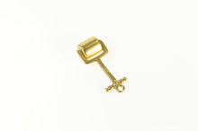 Load image into Gallery viewer, 14K 3D Articulated Retro Lawn Mower Charm/Pendant Yellow Gold