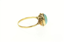 Load image into Gallery viewer, 14K Victorian Natural Opal Ornate Engagement Ring Size 6.75 Yellow Gold