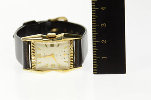 14KGF 1930's Lord Elgin 21.3mm Face Ornate Women's Watch
