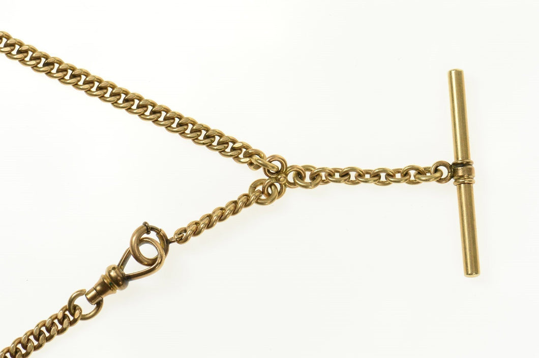 Victorian Classic Curb Link Chain Pocket Watch Fob