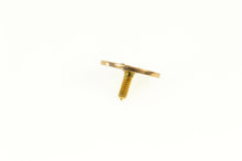 Load image into Gallery viewer, 14K Tall Cedars of Lebanon Enamel Masonic Lapel Pin/Brooch Yellow Gold