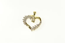 Load image into Gallery viewer, 14K 0.15 Ctw Diamond Classic Heart Love Pendant Yellow Gold