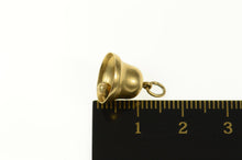 Load image into Gallery viewer, 14K 3D Wedding School Bell Articulated Charm/Pendant Yellow Gold