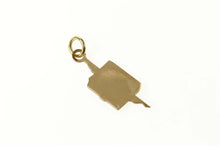 Load image into Gallery viewer, 14K Alpha Beta Alpha Library Fraternity Book Charm/Pendant Yellow Gold