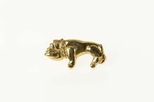 Load image into Gallery viewer, 14K French Bulldog Dog Breed Puppy Lapel Pin/Brooch Yellow Gold