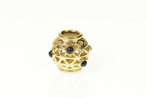 14K Pandora Black Onyx Constellation Designer Charm/Pendant Yellow Gold