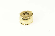 Load image into Gallery viewer, 14K Pandora Designer Beveled Clip Bead Pendant Yellow Gold