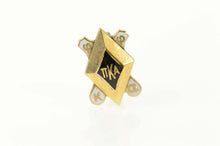 Load image into Gallery viewer, 10K Phi Kappa Alpha Art Deco Enamel Lapel Pin/Brooch Yellow Gold