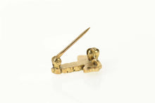 Load image into Gallery viewer, 10K Alpha Lambda Delta Seed Pearl Lapel Pin/Brooch Yellow Gold