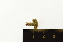 Load image into Gallery viewer, 10K Alpha Lambda Delta Seed Pearl Lapel Pin/Brooch Yellow Gold