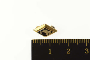 10K Sigma Alpha Epsilon Greek Fraternity Lapel Pin/Brooch Yellow Gold