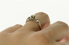 Load image into Gallery viewer, 14K ¼ Ctw Three Diamond Promise Engagement Ring Size 6 White Gold
