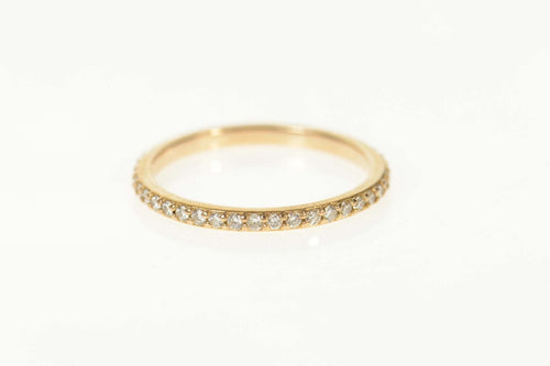 18K Noémie 0.61 Ctw Diamond Eternity Band Ring Size 6.75 Rose Gold