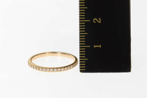 18K Noémie 0.61 Ctw Diamond Eternity Band Ring Size 6.75 Rose Gold
