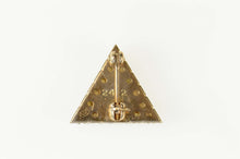 Load image into Gallery viewer, 10K Sigma Epsilon Delta Seed Pearl Lapel Pin/Brooch Yellow Gold