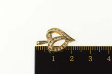 Load image into Gallery viewer, 10K 0.30 Ctw Diamond Classic Heart Love Symbol Pendant Yellow Gold