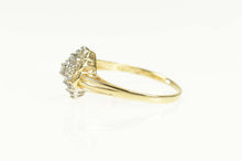 Load image into Gallery viewer, 14K Cluster Classic Diamond Statement Ring Size 8.5 Yellow Gold