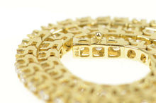 Load image into Gallery viewer, 14K 2.00 Ctw Classic Round Diamond Tennis Bracelet 7&quot; Yellow Gold