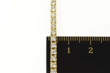 Load image into Gallery viewer, 14K 2.00 Ctw Classic Round Diamond Tennis Bracelet 7&quot; Yellow Gold