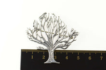 Load image into Gallery viewer, Sterling Silver Tree of Life Ornate Realistic Statement Pin/Brooch